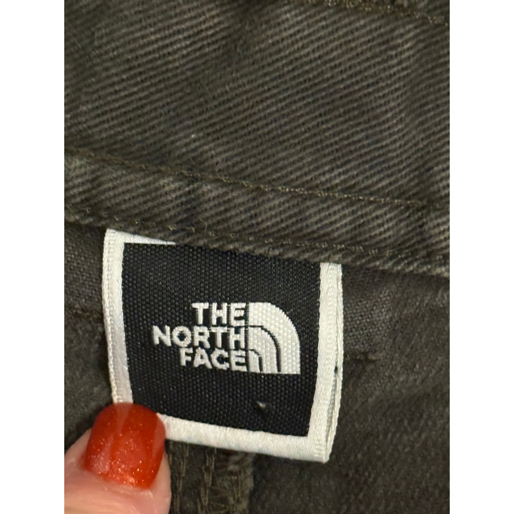 Vtg Y2K The North Face Men’s Olive Green Cotton Canvas Pants Size 34 Outdoor​ - Picture 9 of 10